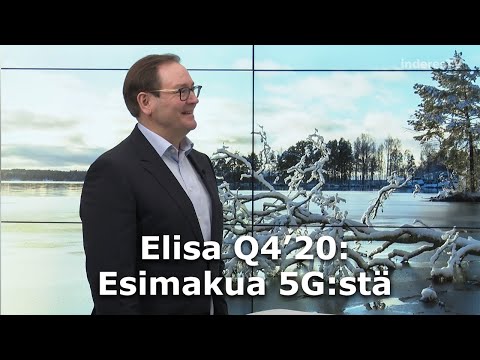 Elisa Q4’20: Esimakua 5G:stä