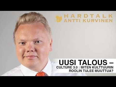 Kulttuurin tuki ja rooli muutoksessa. Entä urheilu ja tiede? (Hardtalk)