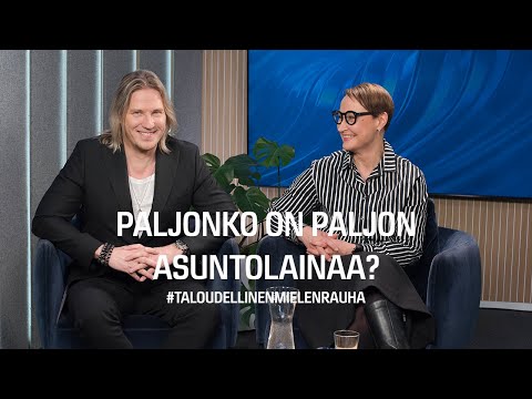 Paljonko on paljon lainaa?