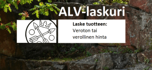 Laske tuotteen veroton hinta. Laske tuotteen verollinen hinta