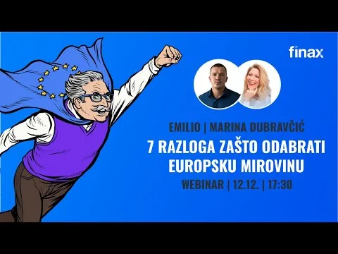 Webinar | 7 razloga zašto odabrati Europsku mirovinu