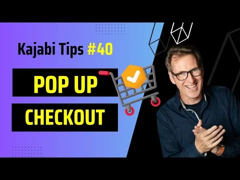 Kajabi: Få flere salg med popup checkout! Slik setter du den opp