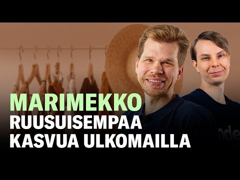 Marimekko: Ruusuisempaa kasvua ulkomailla