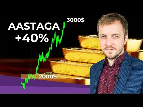 5 põhjust, miks kulla hind on aastaga tõusnud 40%