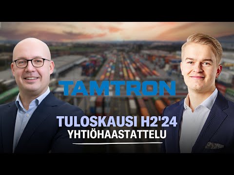 Tamtron H2’24: Epävarmuus painoi järjestelmäratkaisujen myyntiä