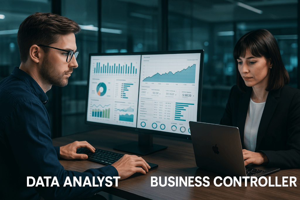 Data Analyst vai Business Controller? – Kaksi tietotyöläistä liiketoiminnan ytimessä