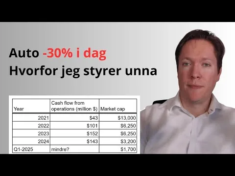 AutoStore faller kraftig i dag, 24. april. Hvorfor jeg fortsatt ikke liker prisen.