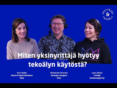 Yrittäjät & tekoäly: Miten yksinyrittäjä hyötyy tekoälyn käytöstä?