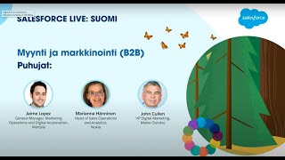 Salesforce Live: Suomi l Myynti ja markkinointi 29.10.