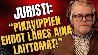 Pikavipit lähes aina laittomia – oikeudessa korot nollaan! | Juristi Olli-Matti Korhonen
