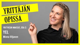 Yrittäjän opissa: Yrityksen maksut osa 2: YEL