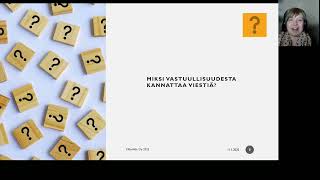 Yrittäjä, näin onnistut vastuullisuusviestinnässä! – Suomen Yrittäjäopisto
