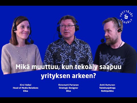 Yrittäjät & tekoäly: Mikä muuttuu, kun tekoäly saapuu yrityksen arkeen?