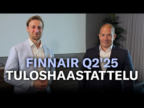 Finnair Q2’25: Työtaistelujen neljännes
