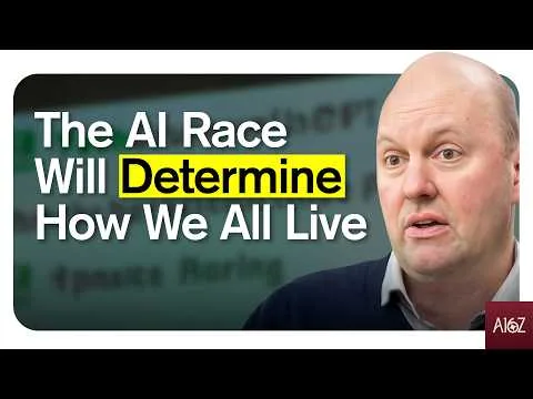 Marc Andreessen: The US is in a AI Arms Race & It Decides The World’s Future