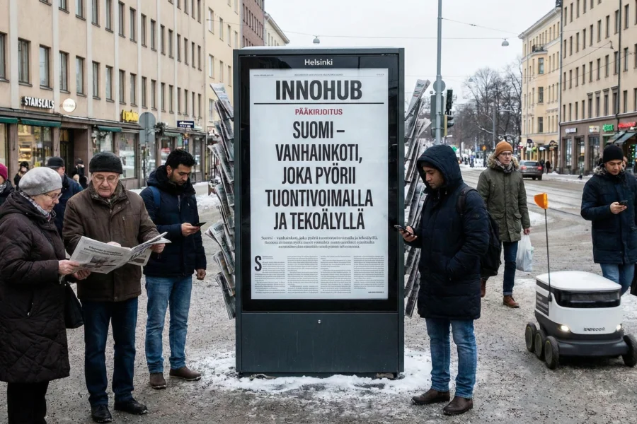Pääkirjoitus: Sitran megatrendit 2026 paljastavat karun totuuden – Suomi on vanhainkoti, joka pyörii vain tuontivoimalla ja tekoälyllä