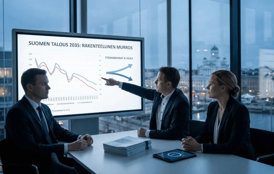 Työmarkkinoiden tabut pöydälle: Miksi työllisyyden kasvu ei enää riitä?