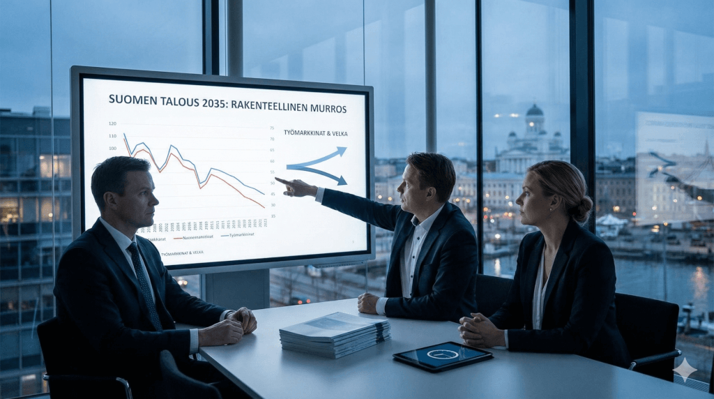 Työmarkkinoiden tabut pöydälle: Miksi työllisyyden kasvu ei enää riitä?
