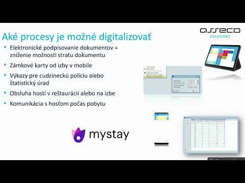 Automatizácia a digitalizácia prevádzky hotela