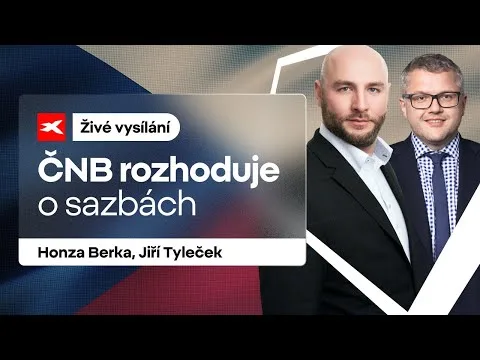 Živý komentář XTB: ČNB rozhoduje o sazbách