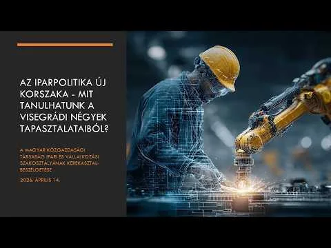 V4-ek: az iparpolitika új korszaka