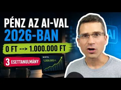 4 módszer, amivel pénzt kereshetsz az AI-val (Tényleg?)