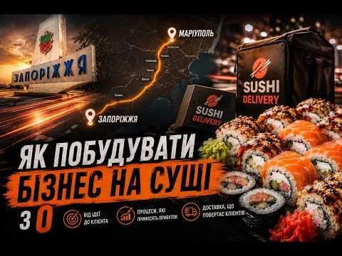 Як відкрити і масштабувати доставку суші у 2026?