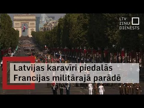 Francija demonstrē militāro spēku visu laiku lielākajā parādē