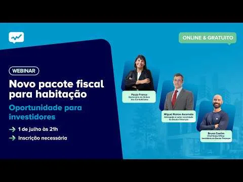 Doutor Finanças // Webinar – Novo Pacote Fiscal para Habitação: oportunidade para investidores? 🏡