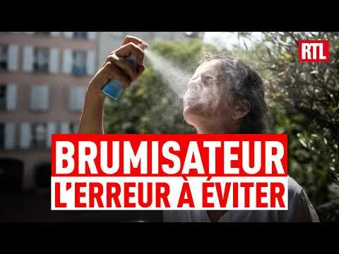 Brumisateur portable : pourquoi vous l’utilisez mal