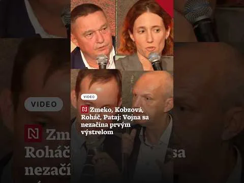 Zmeko, Kobzová, Roháč, Pataj: Vojna sa nezačína prvým výstrelom