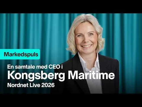 CEO i Kongsberg Maritime om statlig eierskap og ryggraden i verdensøkonomien