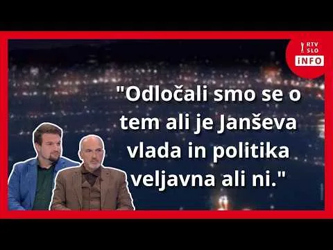 “Odločali smo se o tem ali je Janševa vlada in politika veljavna ali ni.”