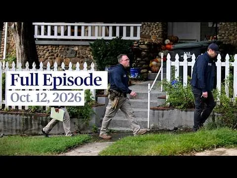 PBS News Hour full episode, Oct. 12, 2026
