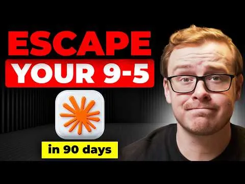 How I’d Escape My 9-5 Job With A Claude AI One-Person Business