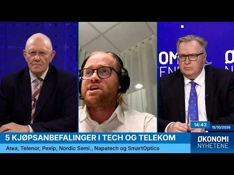 Kjøpsanbefaling på 5 techaksjer og Telenor