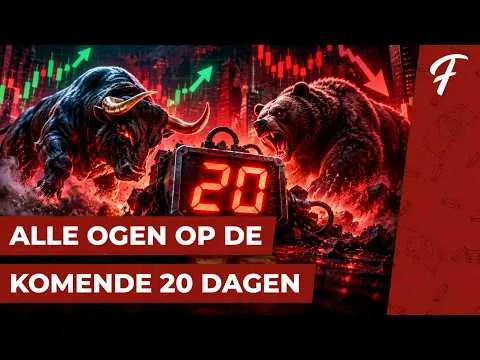 DE BEURS HOUDT HAAR ADEM IN…