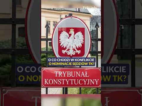 O co chodzi w konflikcie o nominacje sędziów TK? #polska #polityka #shorts