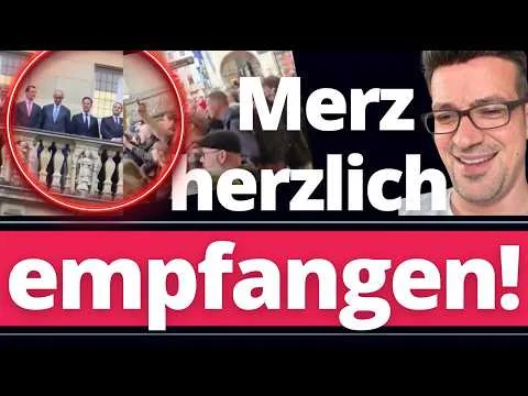 MERZ erlebt MEGA-Gau auf NATO-Balkon! Menschen-Menge eskaliert!