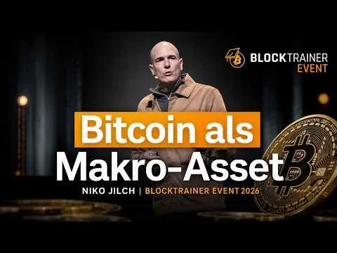 Bitcoin als Makro-Asset – Niko Jilch | Blocktrainer Event 2026