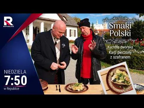 #Smaki Polski – kuchnia dworska, Karp pieczony z szafranem, odc. 93
