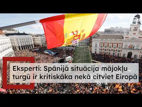 Kā Spānijas mājokļu krīze nogāza valdību?