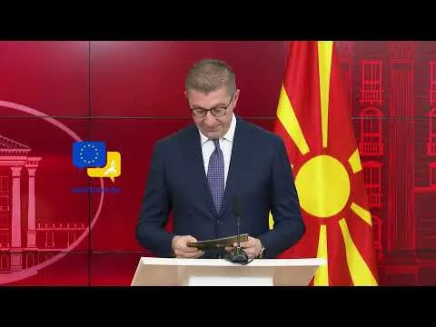 Mickoski: North Macedonia Needs Stronger Political Support from the European Union