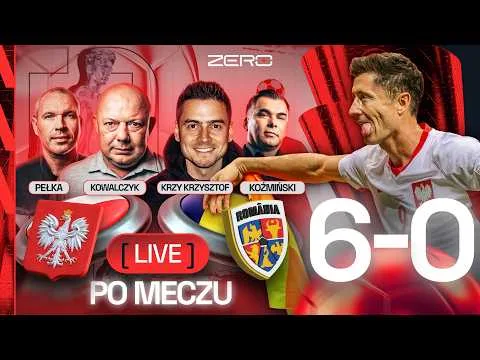 POLSKA – RUMUNIA 6:0! LEWANDOWSKI Z HAT-TRICKIEM – KOWAL, KOŹMIŃSKI, PEŁKA, KRZY KRZYSZTOF – LIVE