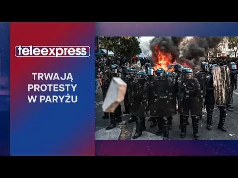 Trwają protesty w Paryżu | TELEEXPRESS | 24.10.2026