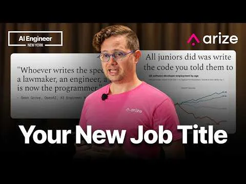 AI Writes the Code. So What’s Left for Engineers? – Laurie Voss, Arize AI