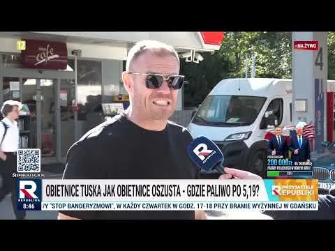 Obietnice Tuska jak obietnice oszusta. Gdzie paliwo po 5,19 zł? | Przyjaciele Republiki
