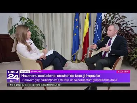 Briefing. Alexandru Nazare nu exclude noi creșteri de taxe și impozite