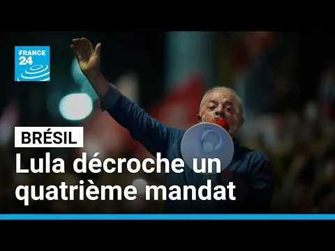 Lula décroche un quatrième mandat au Brésil mais devra gouverner sans majorité • FRANCE 24