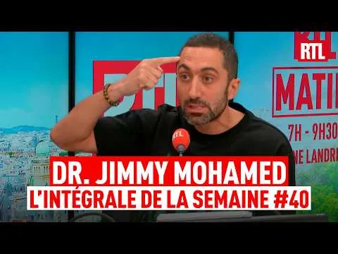 L’intégrale de la semaine du Dr. Jimmy Mohamed sur RTL – semaine 40 (2026)